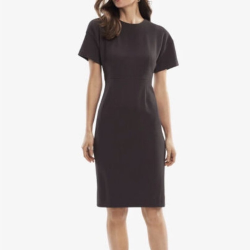 M.M. Lafleur The Gayle Chevron‎ Plum Dress Size 0